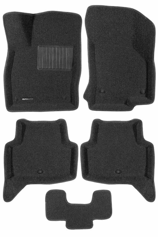 фото Коврики в салон для SKODA Octavia A7 (2013-2020) /Octavia A8 (2019-) /Golf 7 (2013-) Euromat 3D Business