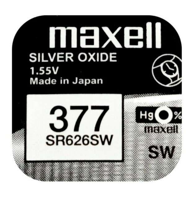 Батарейка Maxell SR-626SW, 1 шт.