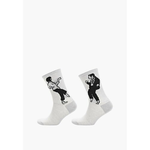фото Носки big bang socks, размер 35-39, серый