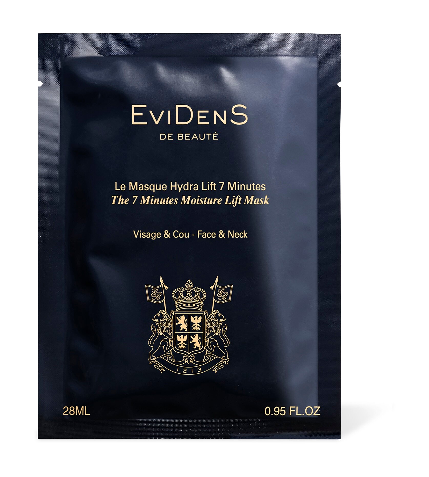 Увлажняющая лифтинг-маска для лица и шеи Evidens de Beaute The 7 Minutes Moisture Lift Mask /28 мл/гр.