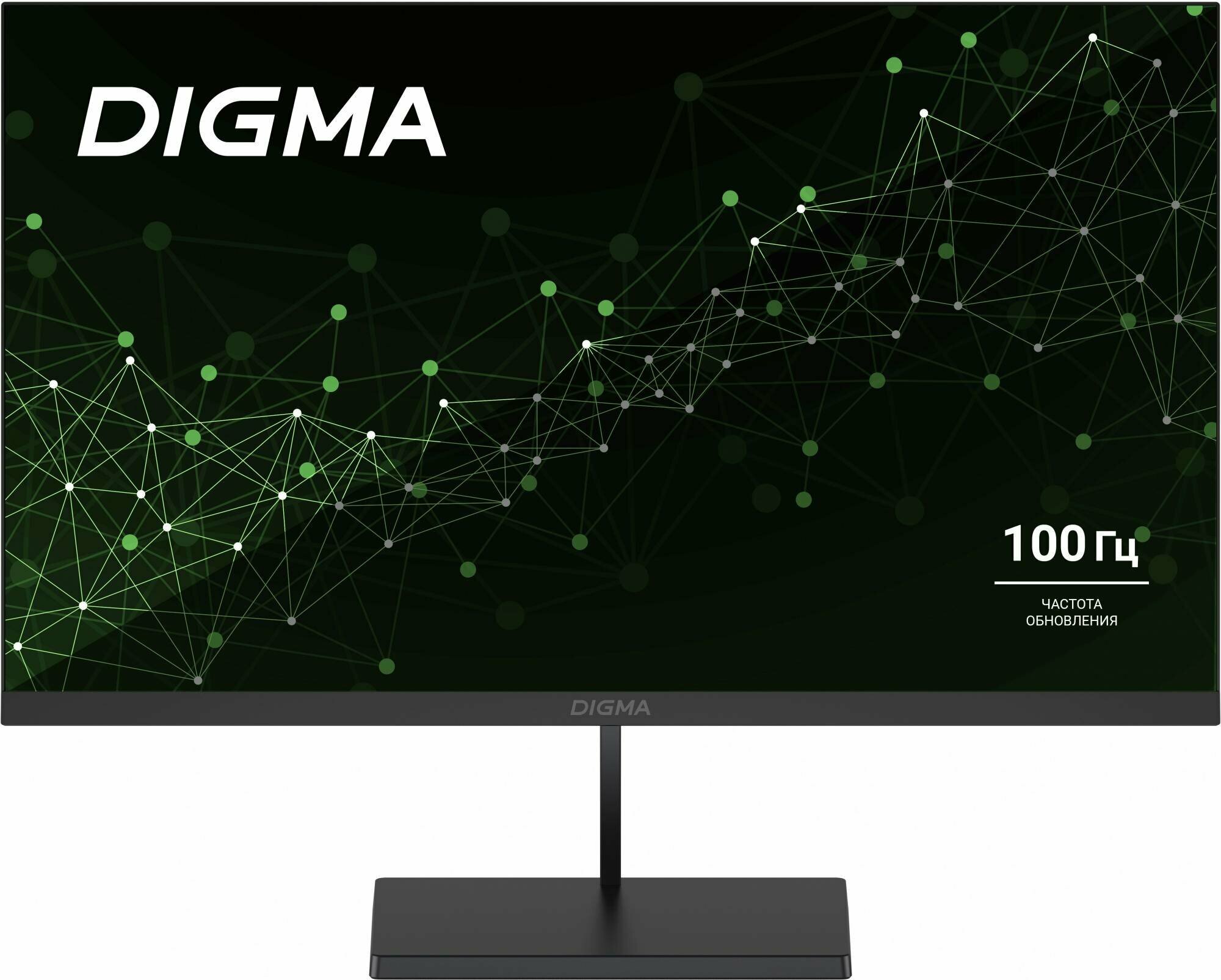 Монитор 21.5" Digma Progress 22A402F 1920х1080 100 Гц VA черный (dm22vb02)