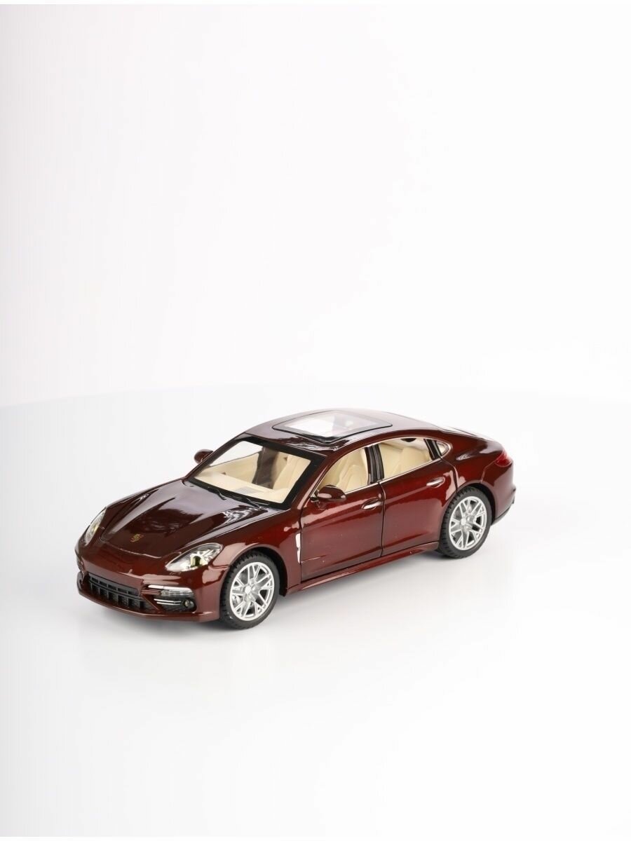 Коллекционная машинка игрушка металлическая модель Porsche Panamera Порше Панамера масштаб 1:24 — фото 1