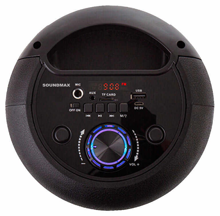 Музыкальный центр SoundMAX SM-PS4405 черный