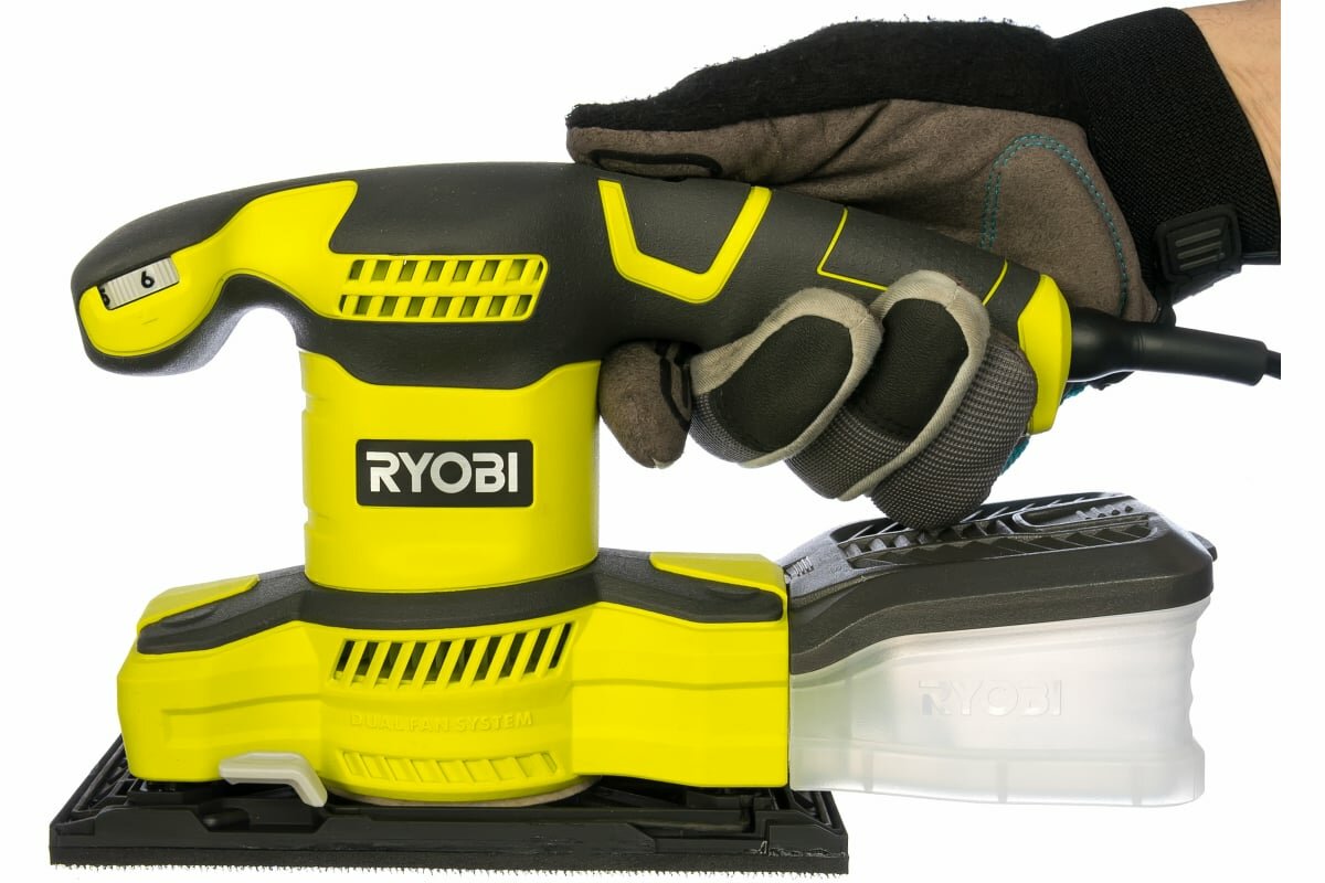 Ryobi Виброшлифмашина RSS280-S 5133003502 - фотография № 4