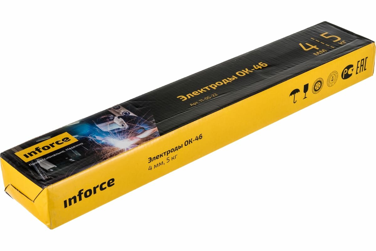 Inforce Электроды ОК-46 4мм; 5кг 11-05-22 - фотография № 10