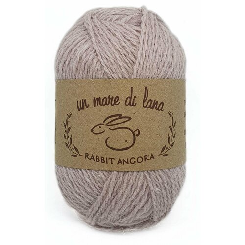 Пряжа Rabbit Angora Wool Sea (089), 25г, 160м, 70% пух кролика, 30% нейлон (2 шт.)