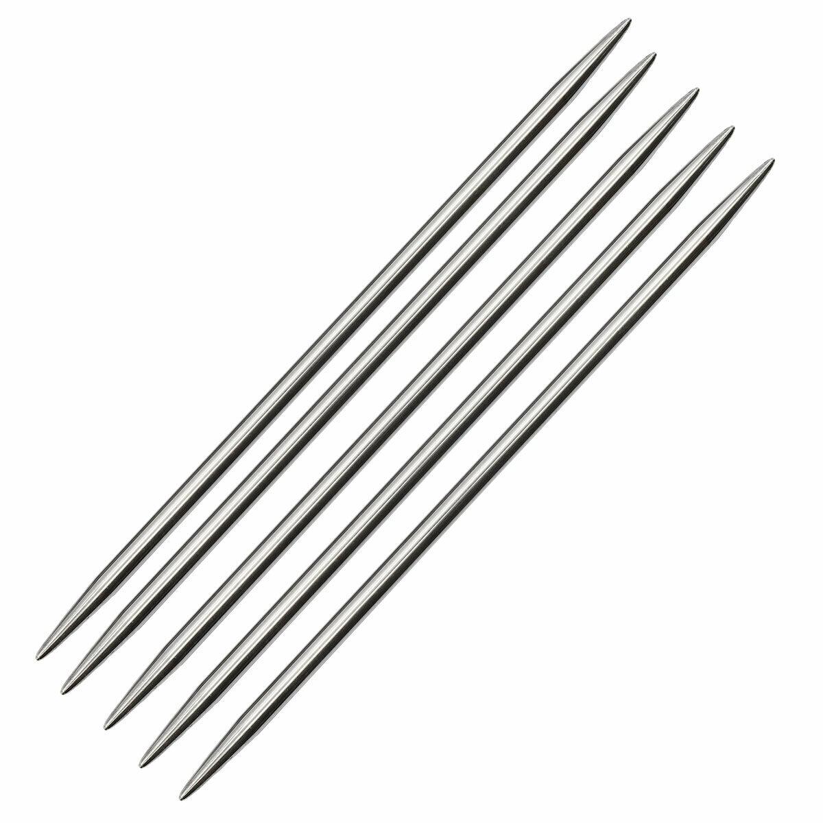Спицы чулочные металлические в уп. 25 см 5.00 мм (5 шт.)
