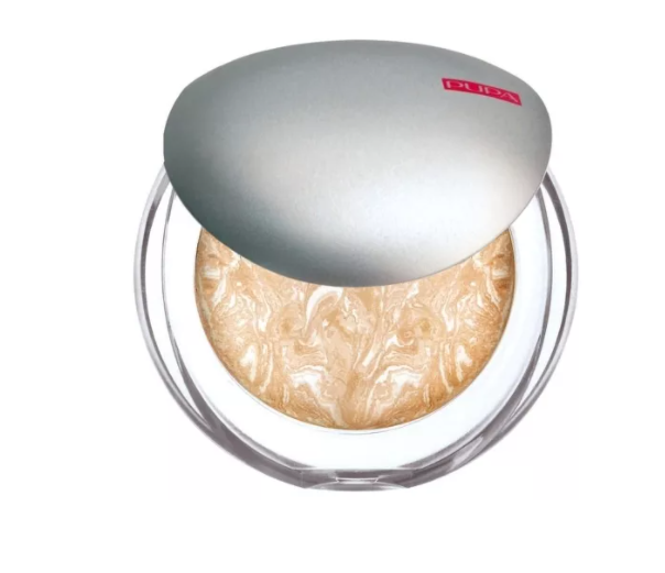 Пудра компактная запеченная PUPA Luminys Baked Face Powder, тон №01 Ivory Beige (52401)