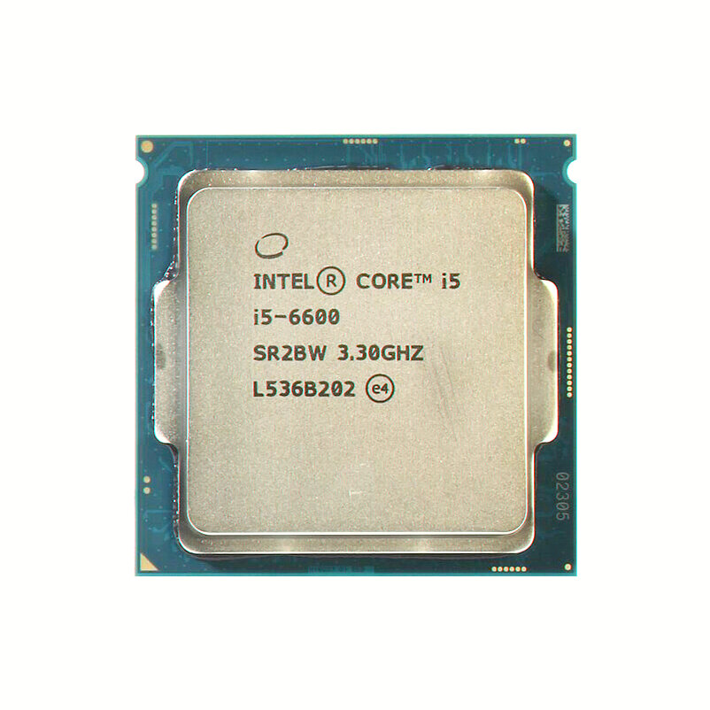 Процессор Intel Core i5-6600 (LGA1151, 4/4 до 3.9 ГГц, DDR4/DDR3L, Intel HD Graphics) OEM