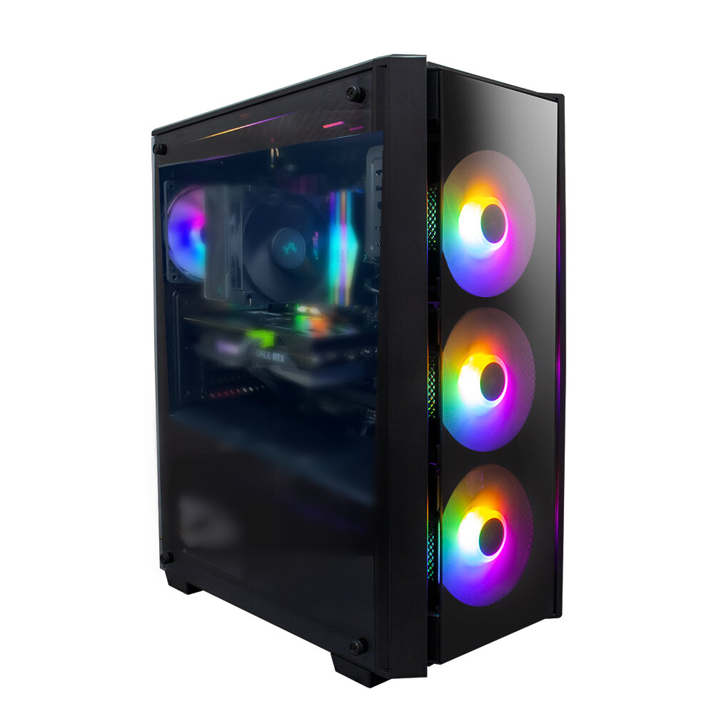 Игровой компьютер BCK StarLight 191S AMD RYZEN 7 7700X/32GB DDR5/SSD 512GB/HDD 1000GB/RTX4060Ti 8GB/800W/WI-FI+BT/W11Pro