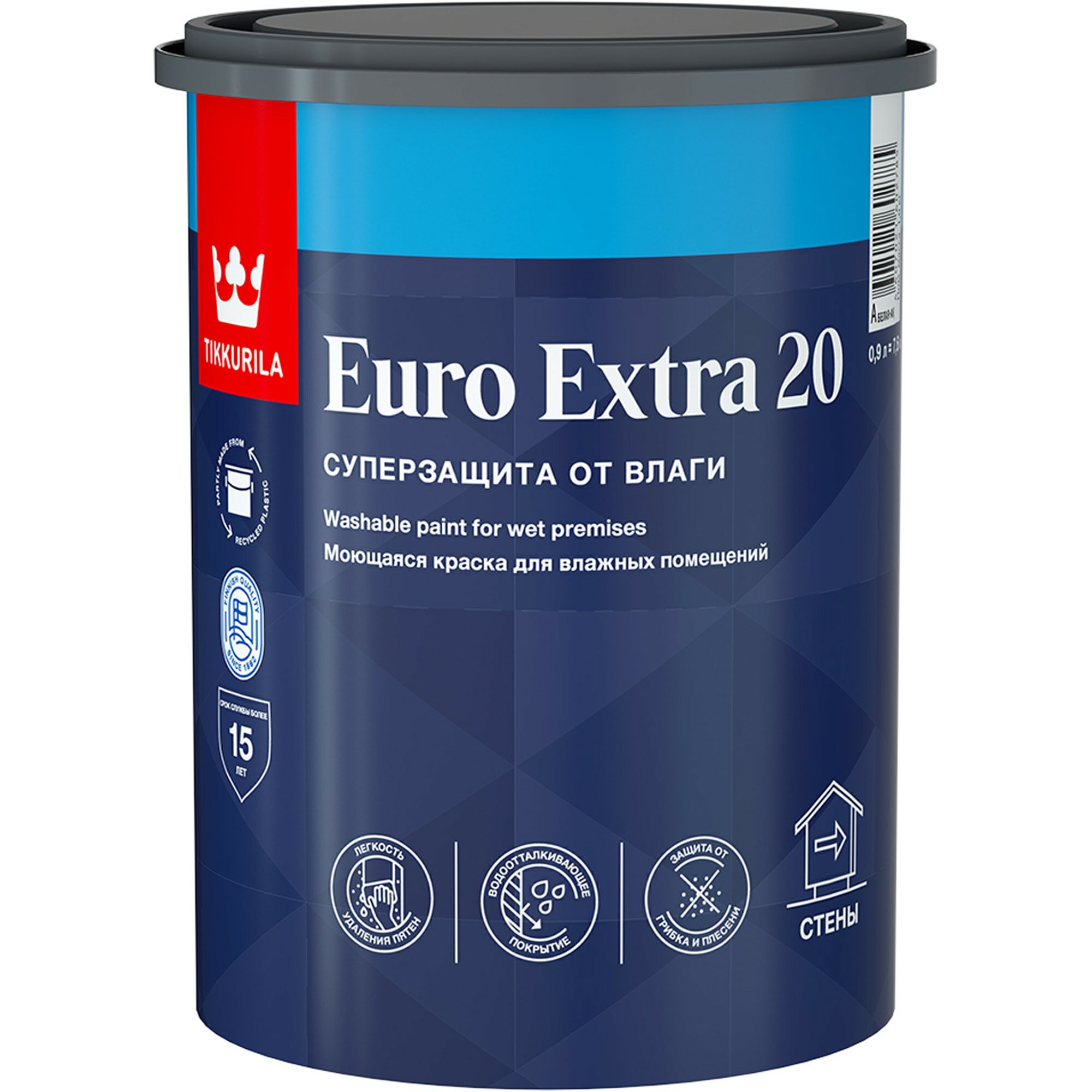 Краска Tikkurila EURO 20 A 9 л - фото №8