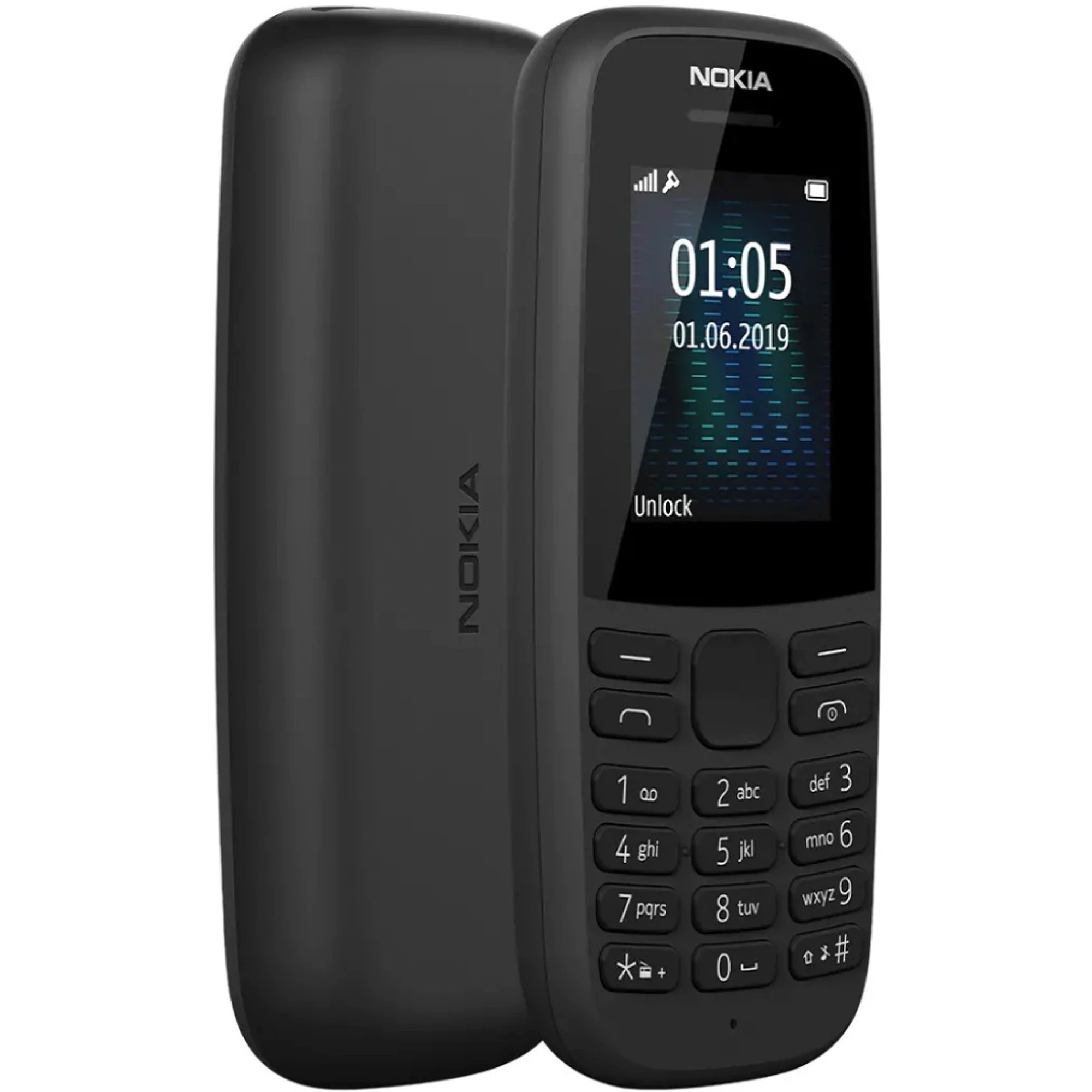 Мобильный телефон NOKIA 105 Dual SIM (2019) TA-1174, синий - фото №11