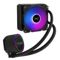 Комплект водяного охлаждения ExeGate BlackWater-120. PWM. RGB