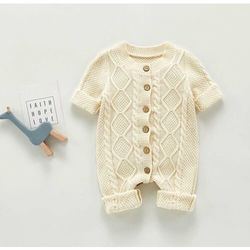 фото Комбинезон , размер 100, бежевый praimclo