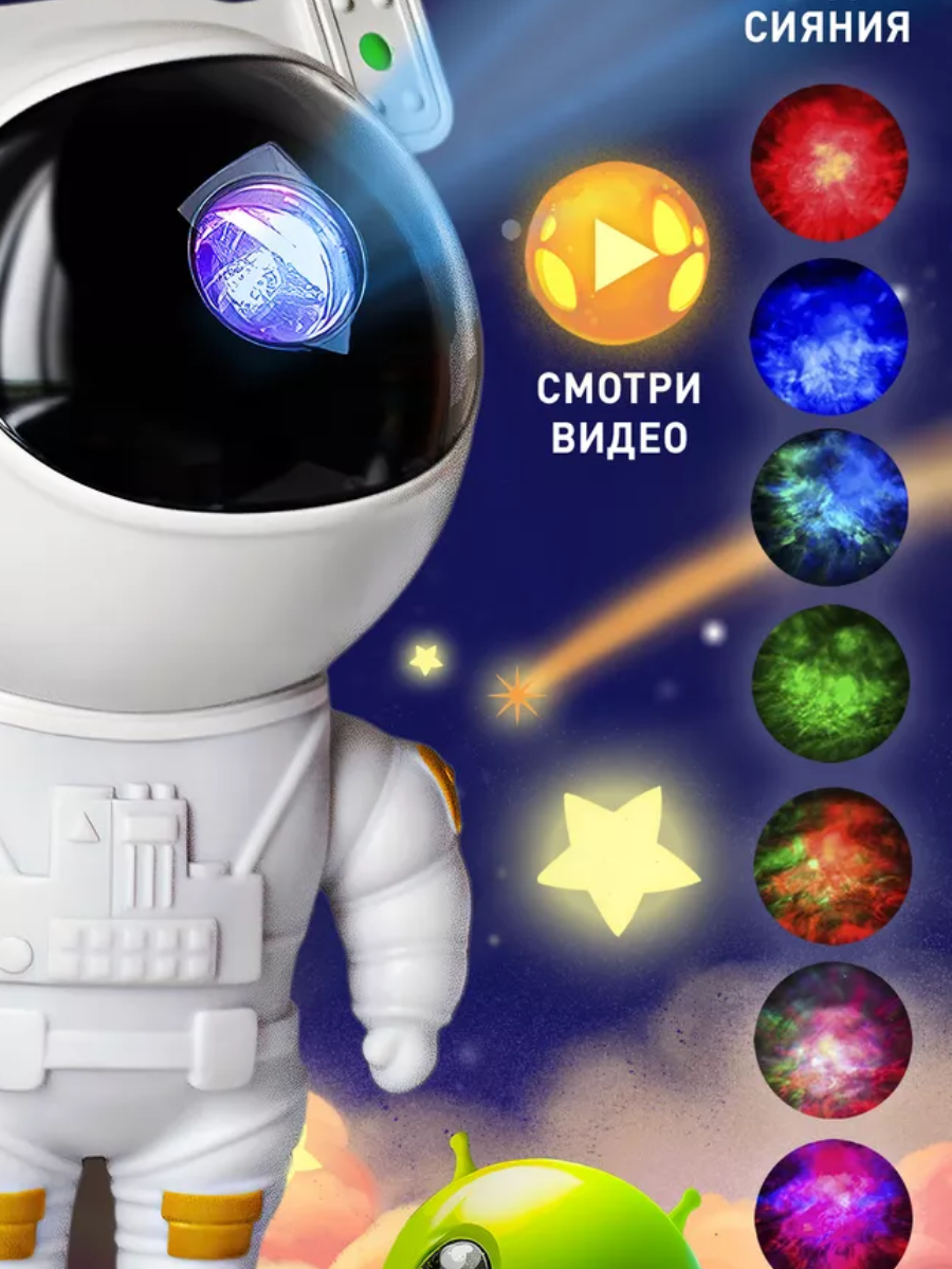 фото Лазерный проектор звездного неба ForAll