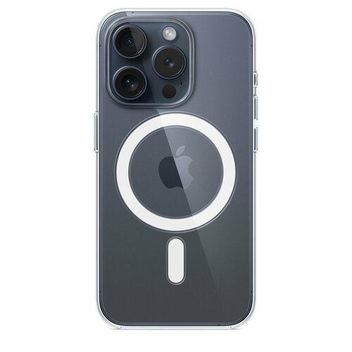 Чехол для iPhone 15 Pro Max Clear Case с MagSafe