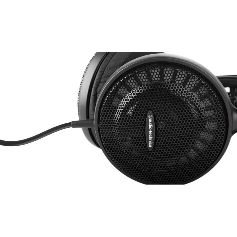 Наушники AUDIO-TECHNICA ATH-AD500X, 3.5 мм/6.3 мм, мониторные, черный [15116270] - фото №14