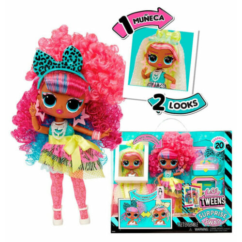 Кукла L.O.L Surprise! Tweens Surprise Swap Fashion Doll Cora Кора, 593263 кукла lol surprise tweens swap curls 2 crimps cora 593263