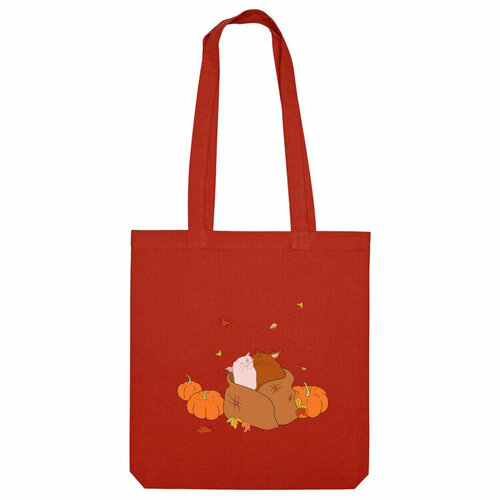 фото Сумка шоппер us basic, красный