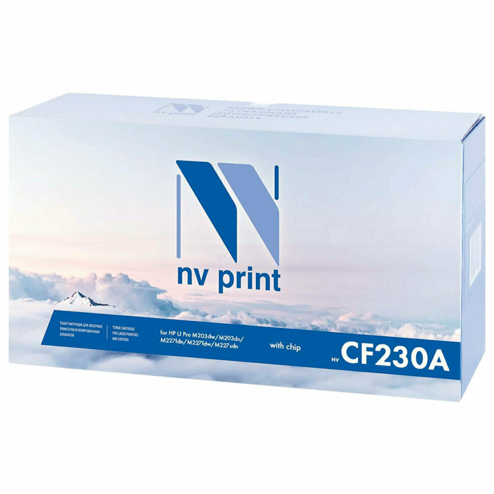 Картридж лазерный NV PRINT (NV-CF230A) для HP LaserJetPro M227fdw/M227sdn/M203dn, ресурс 1600 стр, 363015
