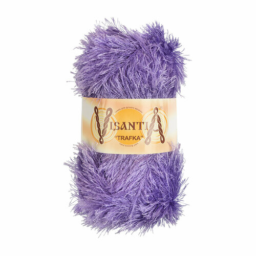 Пряжа VISANTIA TRAFKA 100 полиэстер 100 г 150 м 0010 сиреневый 196₽