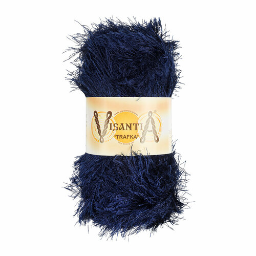 Пряжа VISANTIA TRAFKA 100 полиэстер 100 г 150 м 0005 синий 196₽