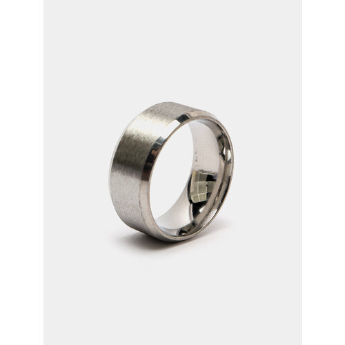 Кольцо, размер 19, серебряный