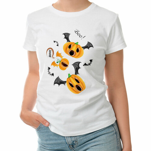 фото Футболка roly, размер s, белый