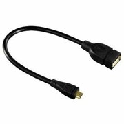 Шнур USB AF - microBM 0,15м OTG