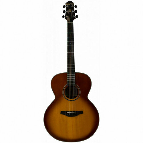 Гитара акустическая CRAFTER HJ-250/BRS, коричневый санберст акустическая гитара crafter hj 250 vintage sunburst