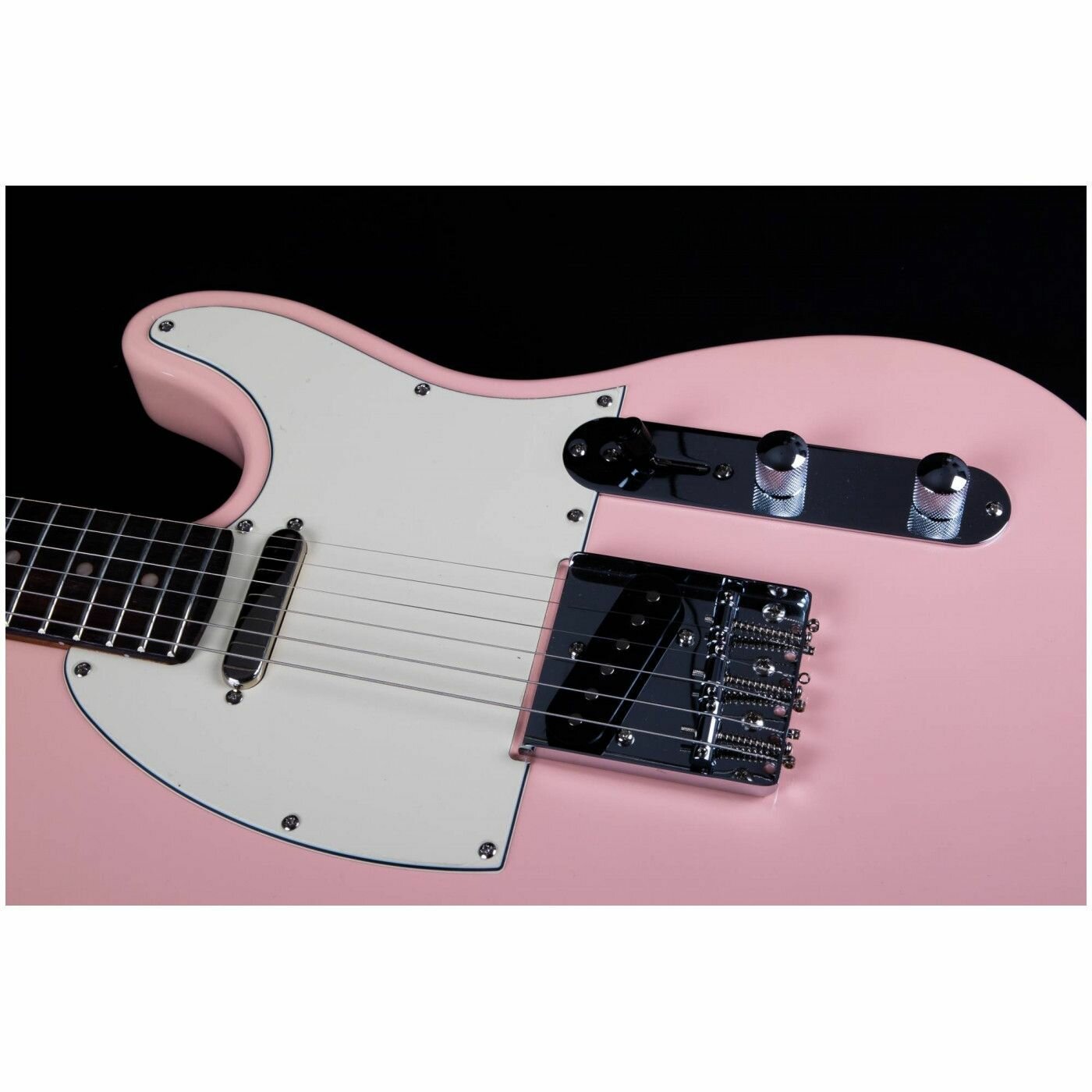 Электрогитара "Telecaster" (S-S) Shell Pink/Rosewood JET