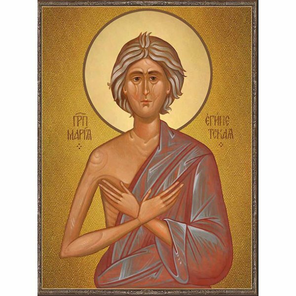 Храмовая икона Мария Египетская, арт ДМИХ-065