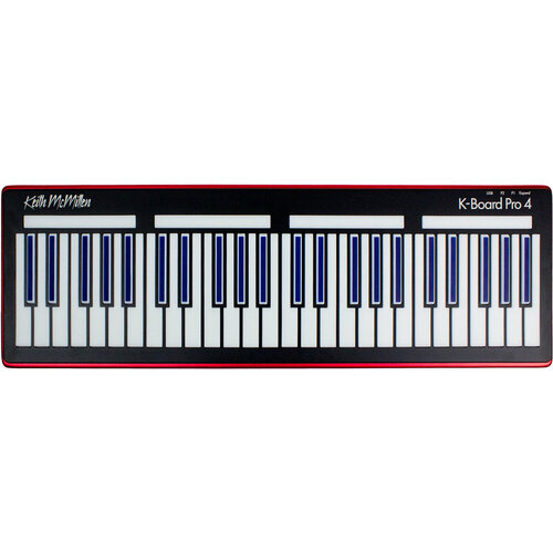 Клавишный контроллер Keith McMillen K-Board Pro 4 K-919 usb midi клавиатура roland k 25m 25 клавиш k 25m usb midi keyboard