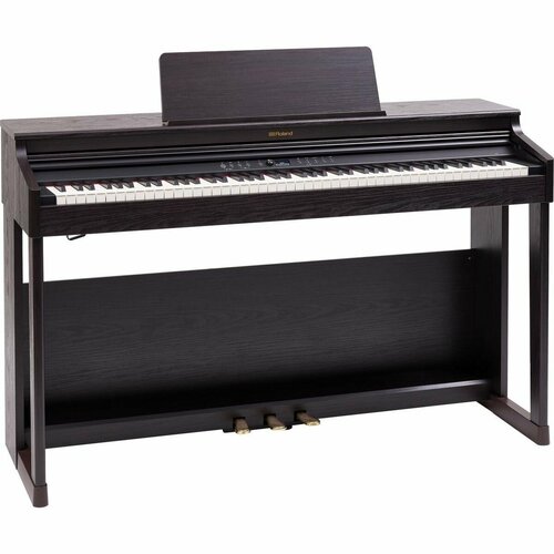 roland f701 la цифровое пианино 88 клавиш 256 полифония 324 тембра bluetooth audio midi Roland RP701-DR цифровое пианино, 88 клавиш, 256 полифония, 324 тембра, Bluetooth MIDI/ Audio