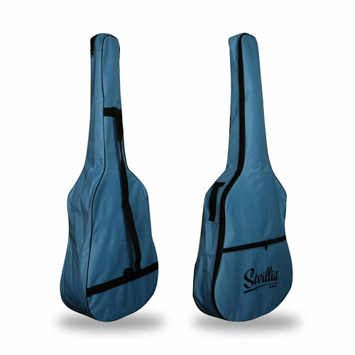 Sevillia GB-A40 BL Чехол для классической гитары 40 цвет голубой sevillia gb a40 rd чехол для классической гитары 40 цвет красный