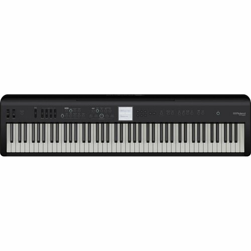 Roland FP-E50-BK цифровое пианино, 88 клавиш, 256 полифония, 1018 тембров, Bluetooth Ver 4.2