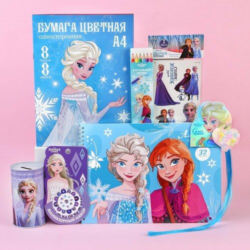 Подарочный набор, 7 предметов, Холодное сердце, "Disney"