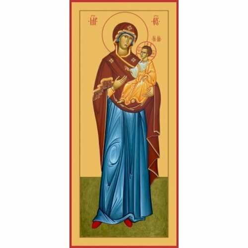 Икона Божья Матерь Одигитрия, арт MSM-6260 икона божья матерь одигитрия размер 30х40