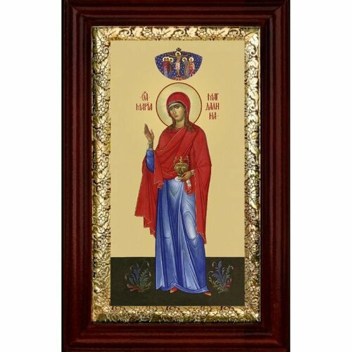 Икона Мария Магдалина 26*16 см, арт СТ-13022-3 икона апостол лука 26 16 см арт ст 12040 3