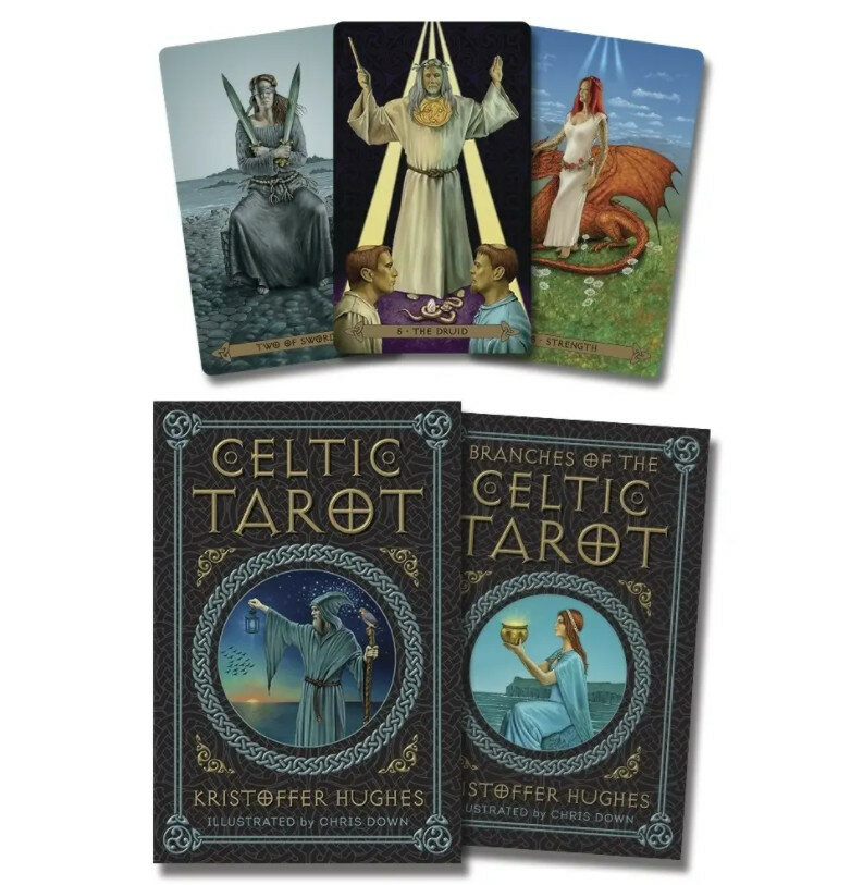 Таро Кельтское от Кристофера Хьюза / Celtic Tarot by Kristoffer Hughes - Llewellyn