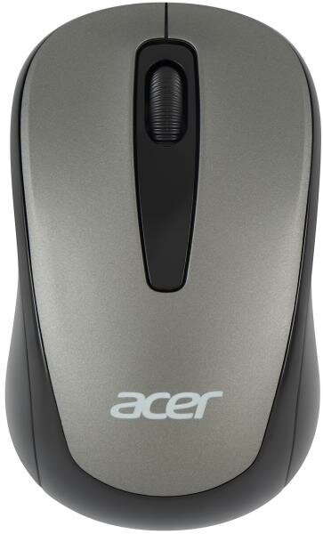 Мышь Acer OMR134, оптическая, беспроводная, USB, серый [zl. mceee.01h]