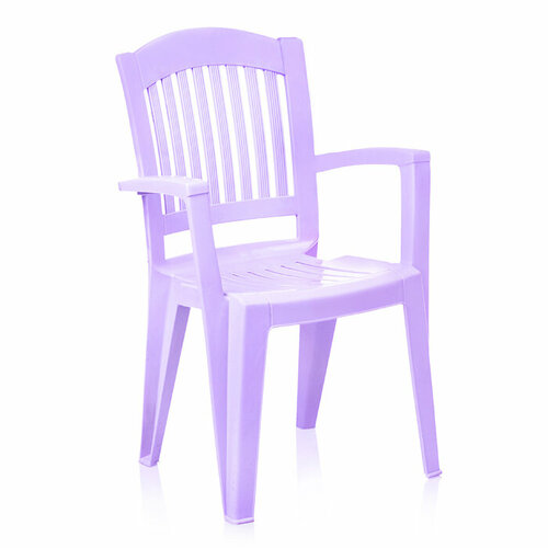 Детский пластиковый стульчик со спинкой 