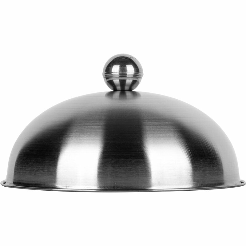 фото Крышка- клош (баранчик) Frabosk для подачи горячих блюд 280х280х165мм, нерж. сталь