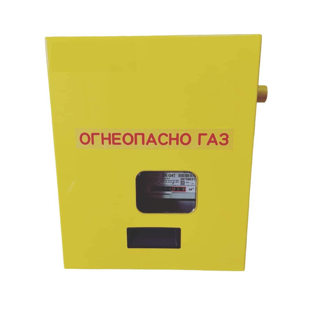 Пункт редуцирования газа ГРПШ-FE10-G4 НЛ(снизу налево) шкафной, ДРП на базе регуляторов давления газа FE10(Pietro Fiorentini, Италия) — фото 1