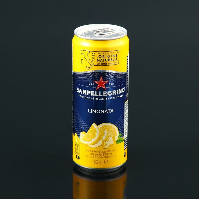 Санпеллегрино с соком лимона, 330мл