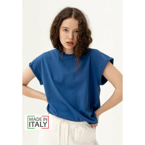 Футболка Bowery NYC, размер S, синий