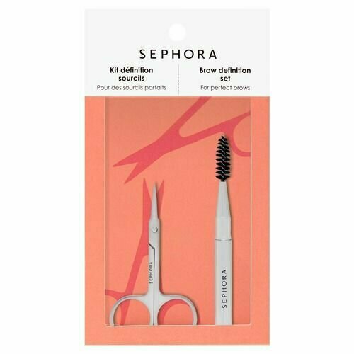 Sephora Collection Набор для дизайна бровей Brow Definition Set (brush + scissors)