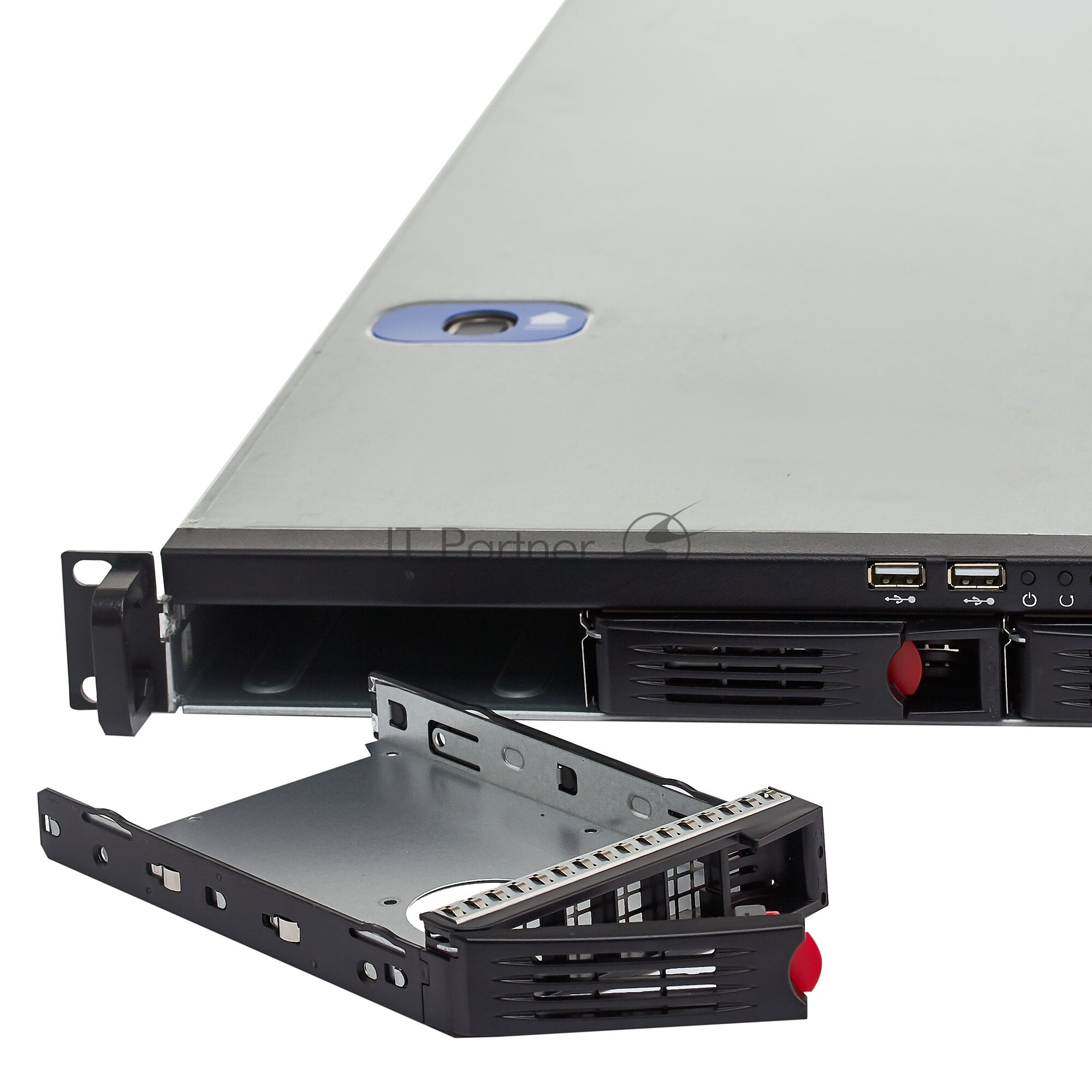 Корпус серверный 1U Exegate 19", eATX, 4*3.5" HS, 2*2.5", БП 450W, 2*USB 2.0 - фото №18