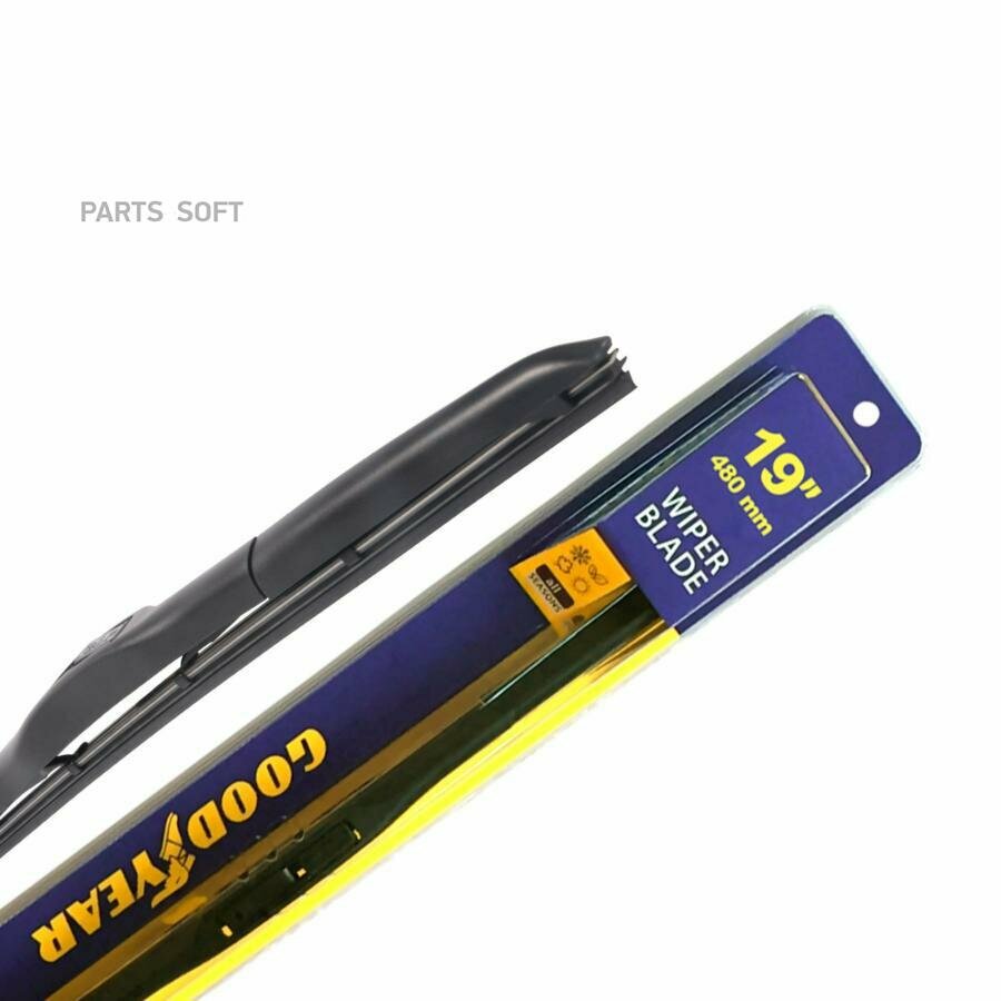 Щетка стеклоочистителя 19"/480мм гибридная goodyear