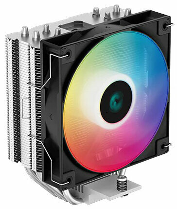 Кулер Deepcool AG400 LED AG400 LED 1700 NATIVE LGA1700/1200/115x/AM5/AM4 (120mm fan, 500-2000rpm, 75.89 CFM, 31.6dBA, 4-pin PWM) Ret